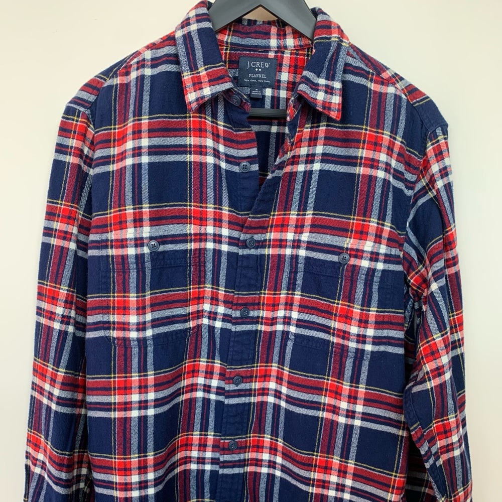J. Crew Mens Flannel Shirt